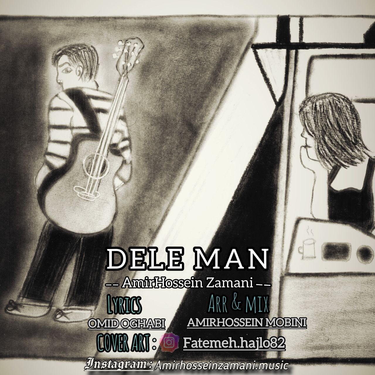 دانلود آهنگ جدید امیرحسین زمانی به نام دل من