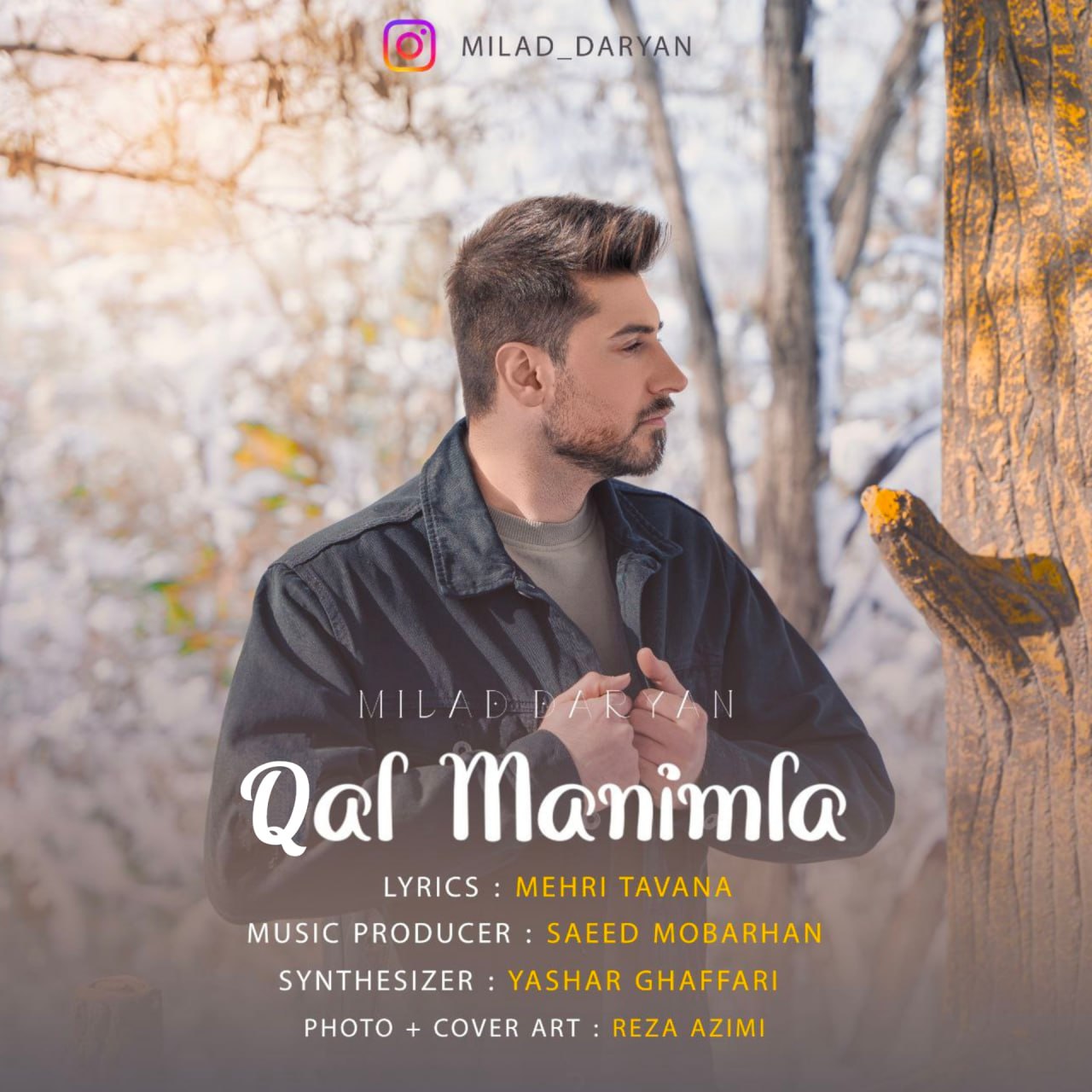 دانلود آهنگ جدید میلاد دریان به نام قال منیم له