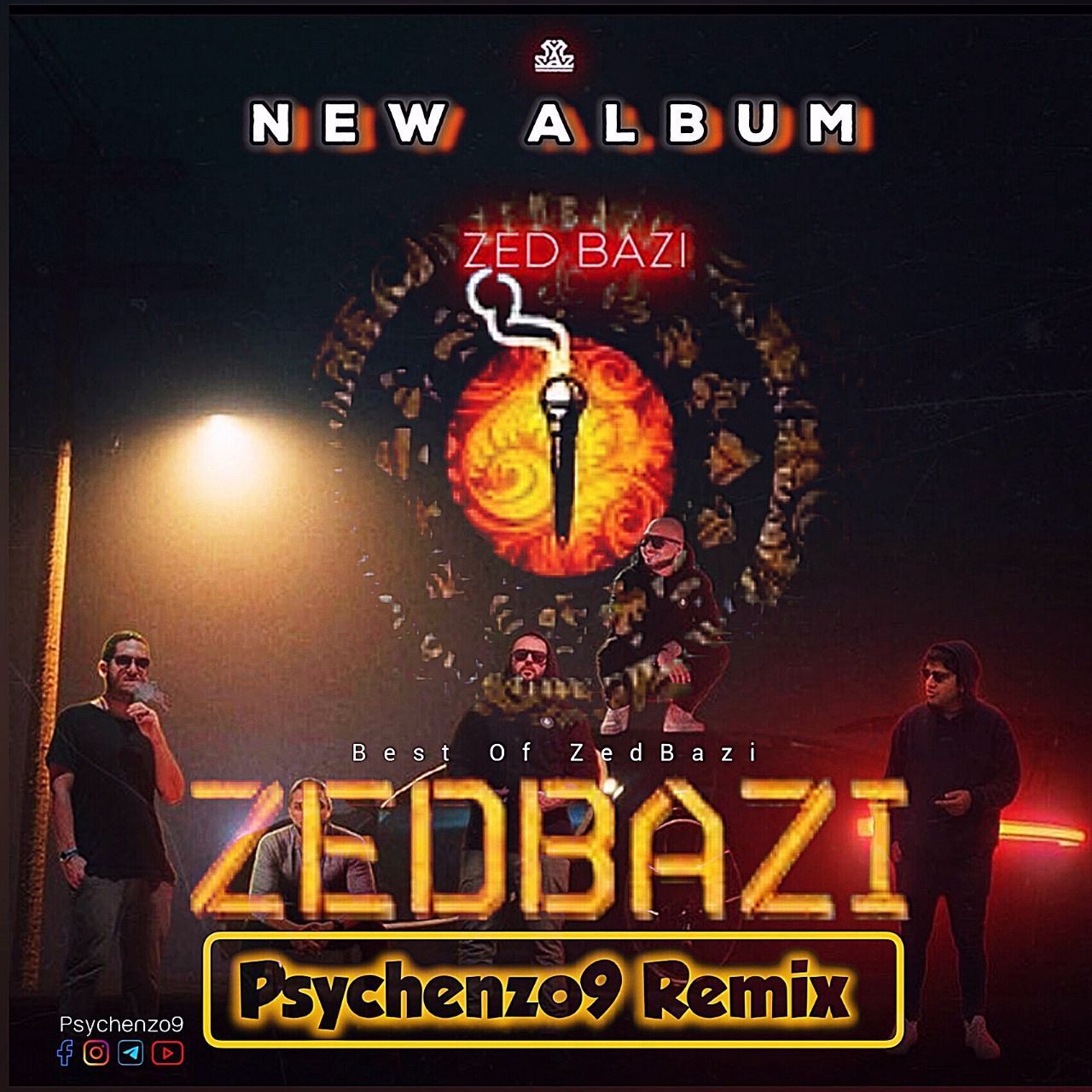 دانلود آلبوم جدید Psychenzo9 به نام بست آف زدبازی