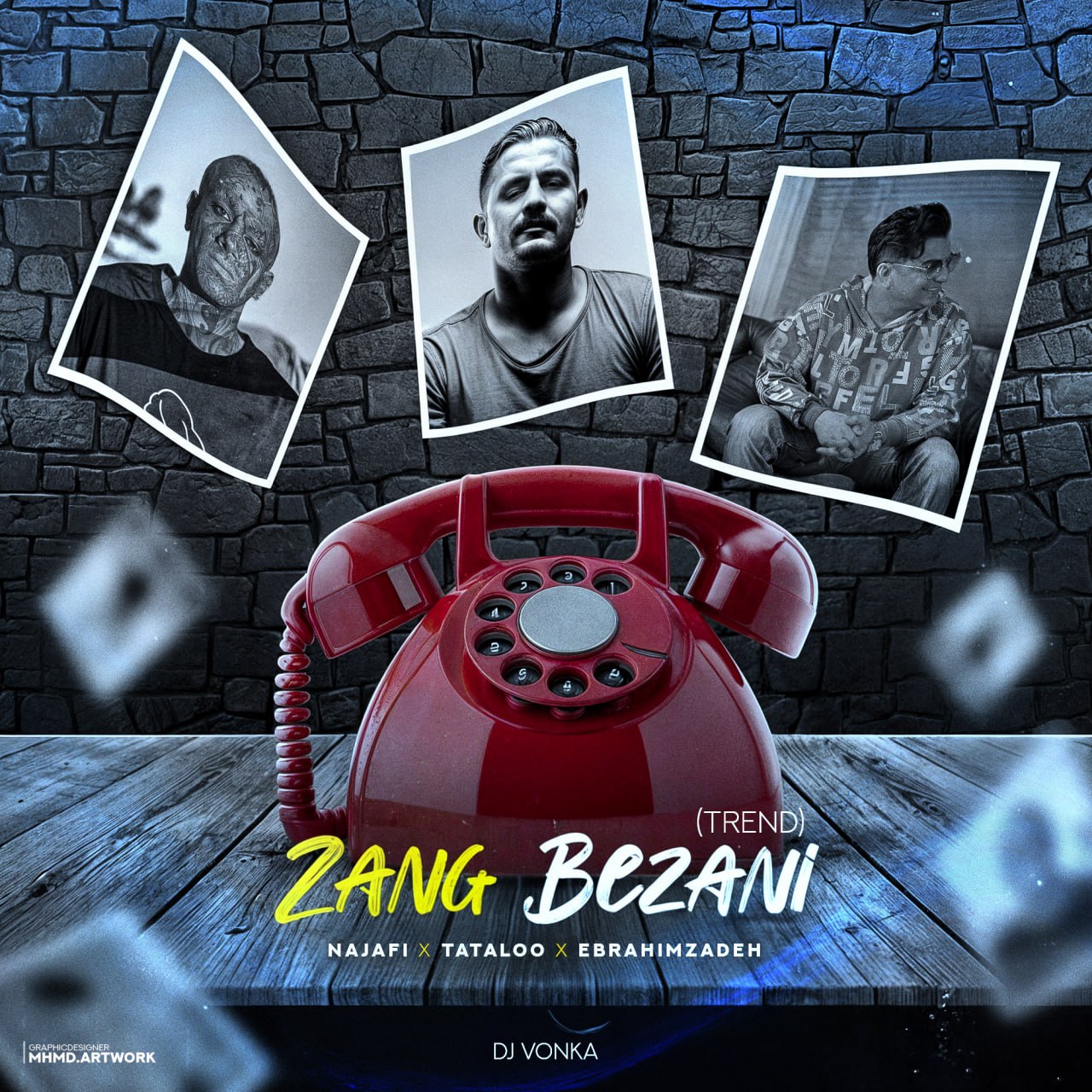 دانلود آهنگ جدید نجفی , تتلو , محسن ابراهیم زاده به نام زنگ بزنی (ترند)