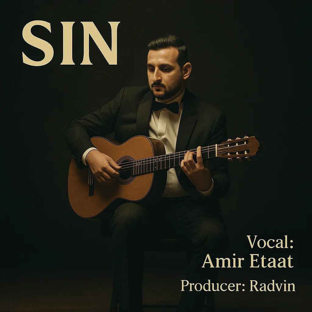دانلود آهنگ جدید امیر اطاعت به نام گناه